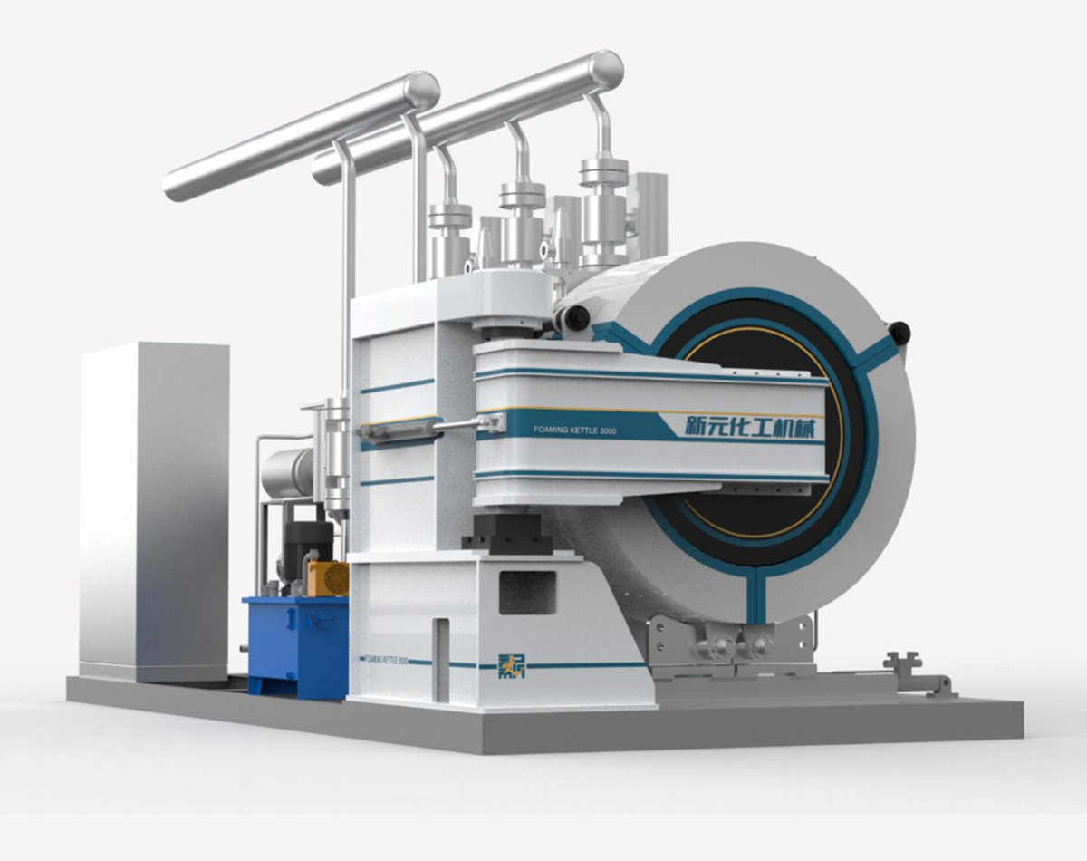 無錫三瓣卡箍快開臥式發(fā)泡釜